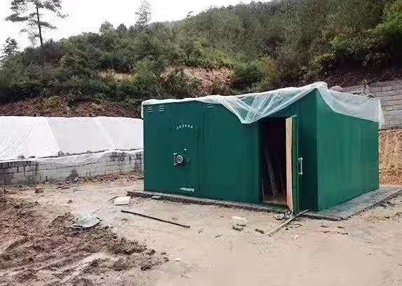 王屋镇露天如何存放爆破线放炮线等爆破器材？